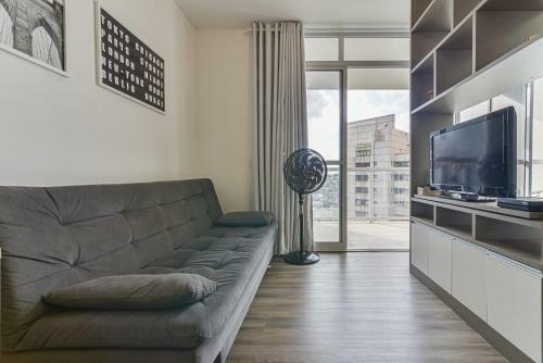 Apartamento Flat Com Wifi Ao Lado Da Ponte Estaiada Sp