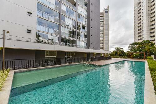 Apartamento Flat Com Wifi Ao Lado Da Ponte Estaiada Sp