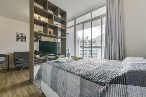 Apartamento Flat Com Wifi Ao Lado Da Ponte Estaiada Sp