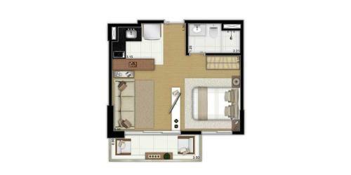 Apartamento Est�dio No Add Nova Berrini - 512