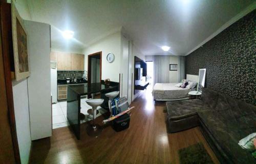 Apartamento Flat Com Piscina E A 400 M Da Praia Do Gonzaguinha