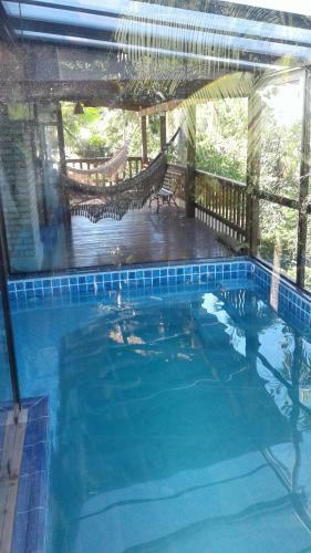 Casa No Morro 650m Do Mar Com Piscina Aquecimento Solar