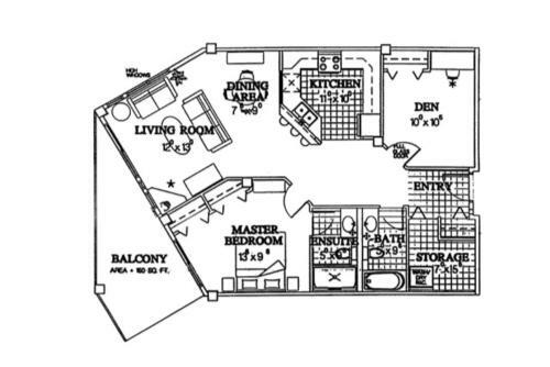 Downtown Kelowna Two Bed Suite Discovery Bay