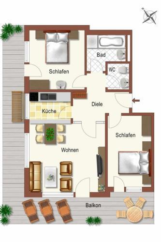 Apartment Am Vogelwald