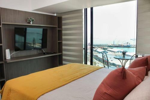 Apartamento Hermoso Studio Amplio Y Terraza E Insuperable Vista Servicio Hom