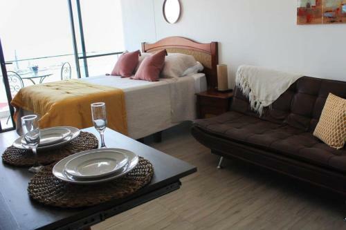 Apartamento Hermoso Studio Amplio Y Terraza E Insuperable Vista Servicio Hom