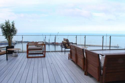 Apartamento Hermoso Studio Amplio Y Terraza E Insuperable Vista Servicio Hom