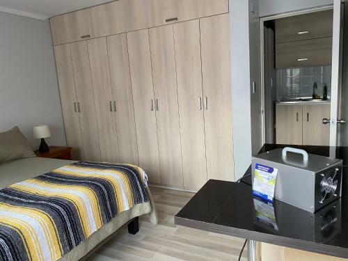 Apartamento Departamento Studio - Sanitizado Ozono - Factura - Central