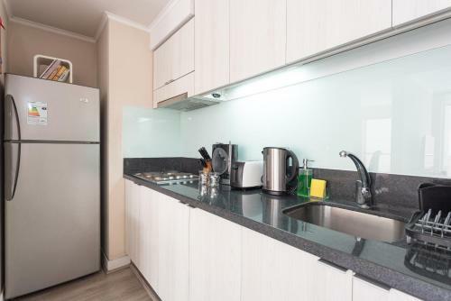 Apartamento Urban Bright - 2br, Tv, Wifi, Metro