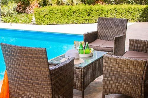 Villa In Latchi Sleeps 7 With Pool Air Con And Wifi
