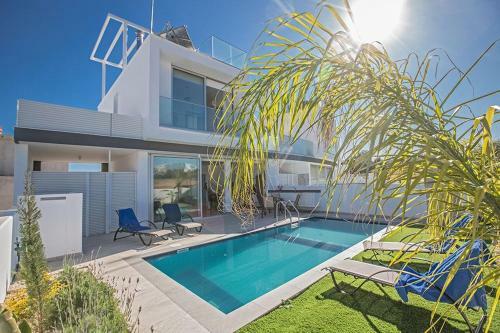 Villa Olive Silver Brand New Contemporary 2bdr Protaras Villa With Private Pool