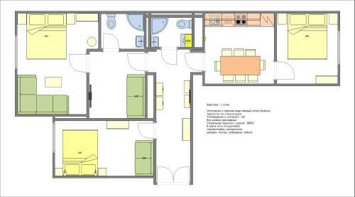 3bdr City Center Ruterra Apartment