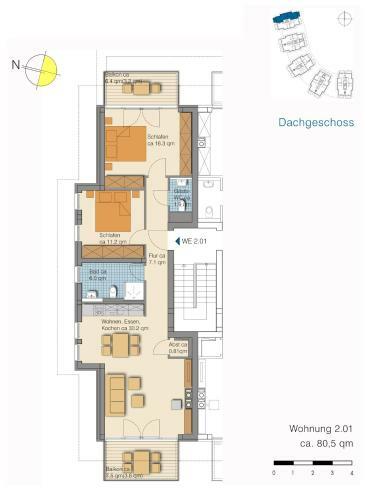 Apartamento Sch�n Gestrandet