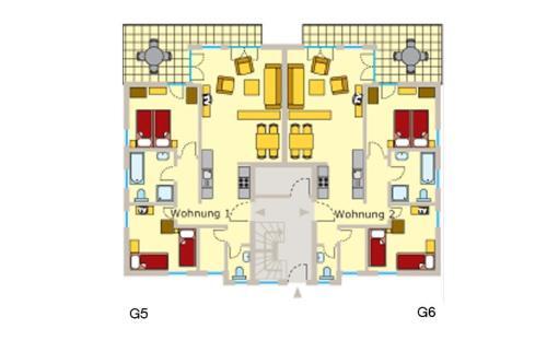 Apartamento Gr�ne Stra�e Fewo G6 (Eg Rechts)