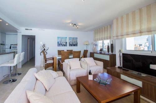 Stunning Frontline Apartment Rubino In Calpe