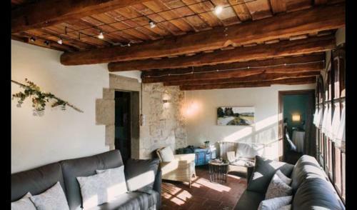 Villa In Casserres Sleeps 14 With Pool