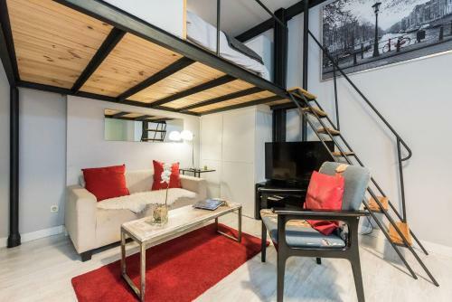 Moderno Apartamento En Lavapi�s