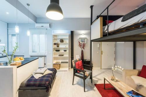 Moderno Apartamento En Lavapi�s