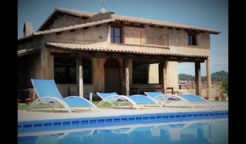 Prat de Comte Villa Sleeps 11 With Pool And Air Con