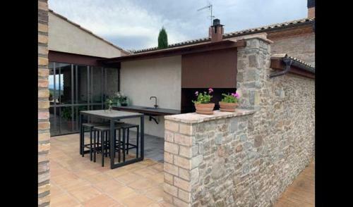 Sant Bartomeu Del Grau Villa Sleeps 7 With Pool