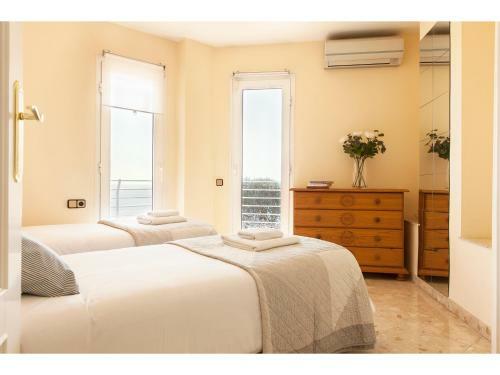 Ocean Views Villa With Large Garden In Sant Pol de Mar Shared Swimming Pools Ref Mrhas