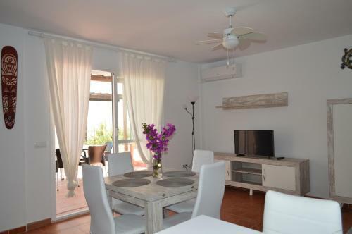 Ground Floor Apartment In Vera Playa Private Patio North Facing