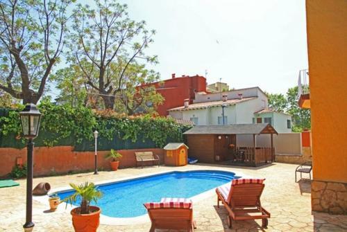 Castell-platja D'aro Villa Sleeps 7 Pool Wifi