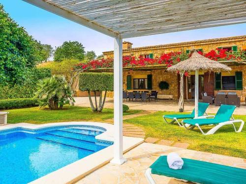 Peaceful Holiday Home In Santa Margalida With Private Pool