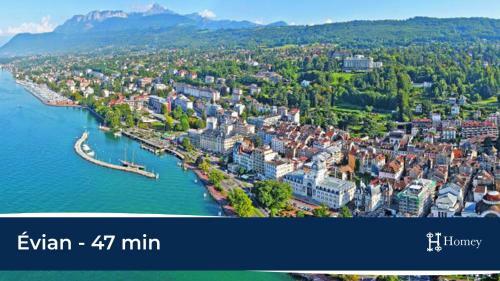 Apartamento Homey - Studio Amazonia Evasion - Hyper Centre - Aux Portes de Geneve