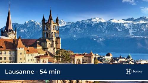 Apartamento Homey - Studio Forest Cosy - Hyper Centre - Aux Portes de Geneve
