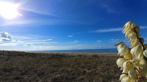 Une Grande Maison Blanche Sous Le Ciel Bleu de Noirmoutier