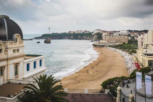 Bellevue Keyweek Elegant Apartment With Elevator Ocean Views In Biarritz