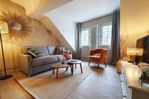 Apartamento La Plume de Malherbe Parking Priv� - 4pers