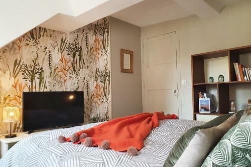 Apartamento La Plume de Malherbe Parking Priv� - 4pers