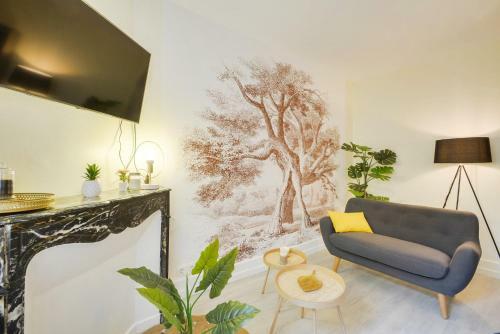 Apartamentos Le Bailly - Appartement Avec Cour Privative