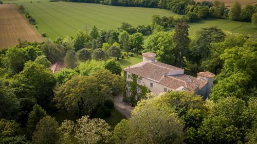 Plaigne Chateau Sleeps 28 Pool Wifi