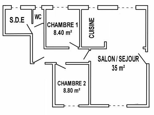 G�te Pr�failles, 3 Pi�ces, 6 Personnes - Fr-1-306-1079