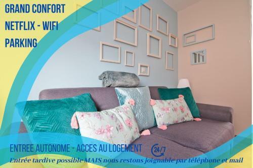 Apartamento Troyes - Le Cadre Vert - Studio - Netflix - Parking