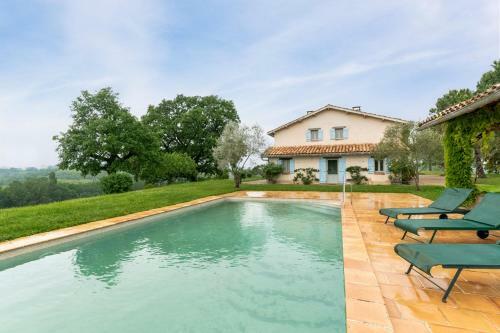 Saint-urcisse Villa Sleeps 8 Pool Wifi