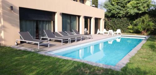 Villa Gaia - Piscine - Vue Sur Le Golfe de Saint Tropez