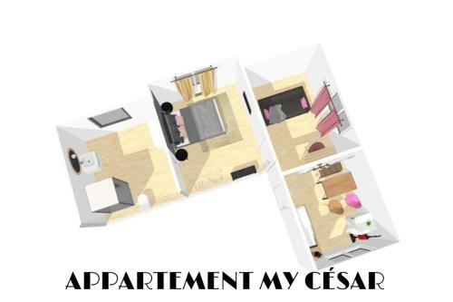 Apartamento Auguste, La Romaine Et My C�sar - Location Saverne