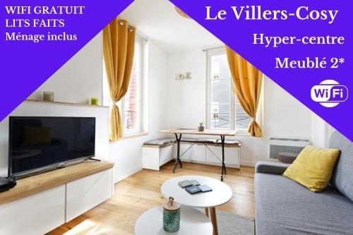 Apartamento Le Villers-cosy Hyper Centre-wifi-50m Plage !!