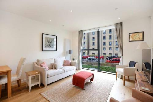 Apartamento Luxurious, Central 1 Bed In Quartermile - Parking