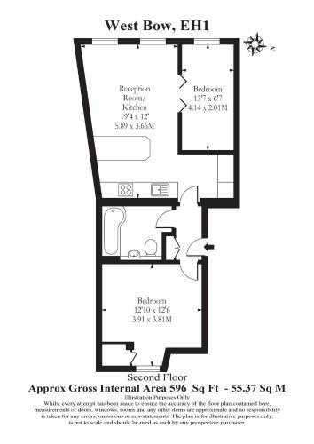Apartamento West Bow - Comfy 2 Bed On West Bow Overlooking Grassmarket