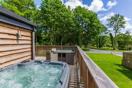 Squirrel Lodge 41 With Hot Tub Newton Stewart