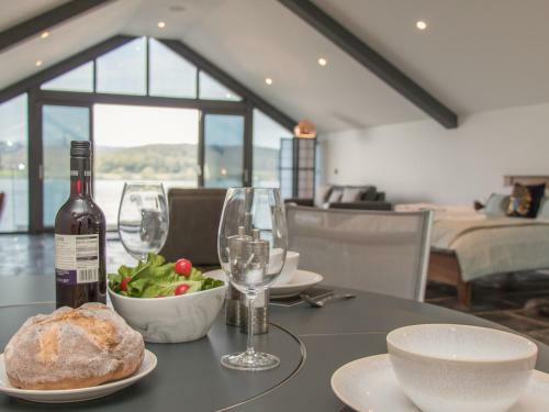 Boathouse On The Lake