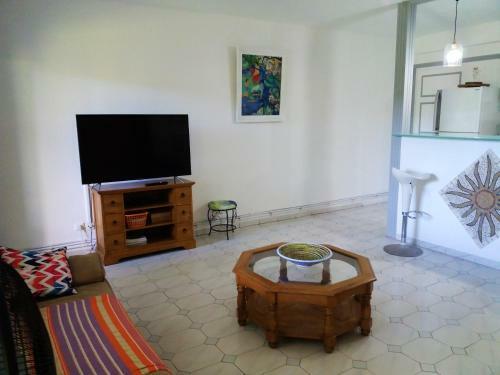Apartamento Studio In Saint Francois With Shared Pool Enclosed Garden And Wifi