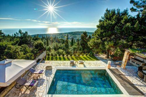 Agrilias Villa Sleeps 6 Pool Air Con Wifi