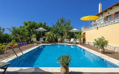 Exclusive Crete Villa Villa Myrrini 3 Bedroom Private Pool Rethymnon
