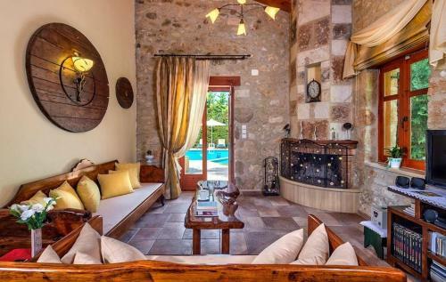 Exclusive Crete Villa Villa Asteri 4 Bedroom Private Pool Rethymnon